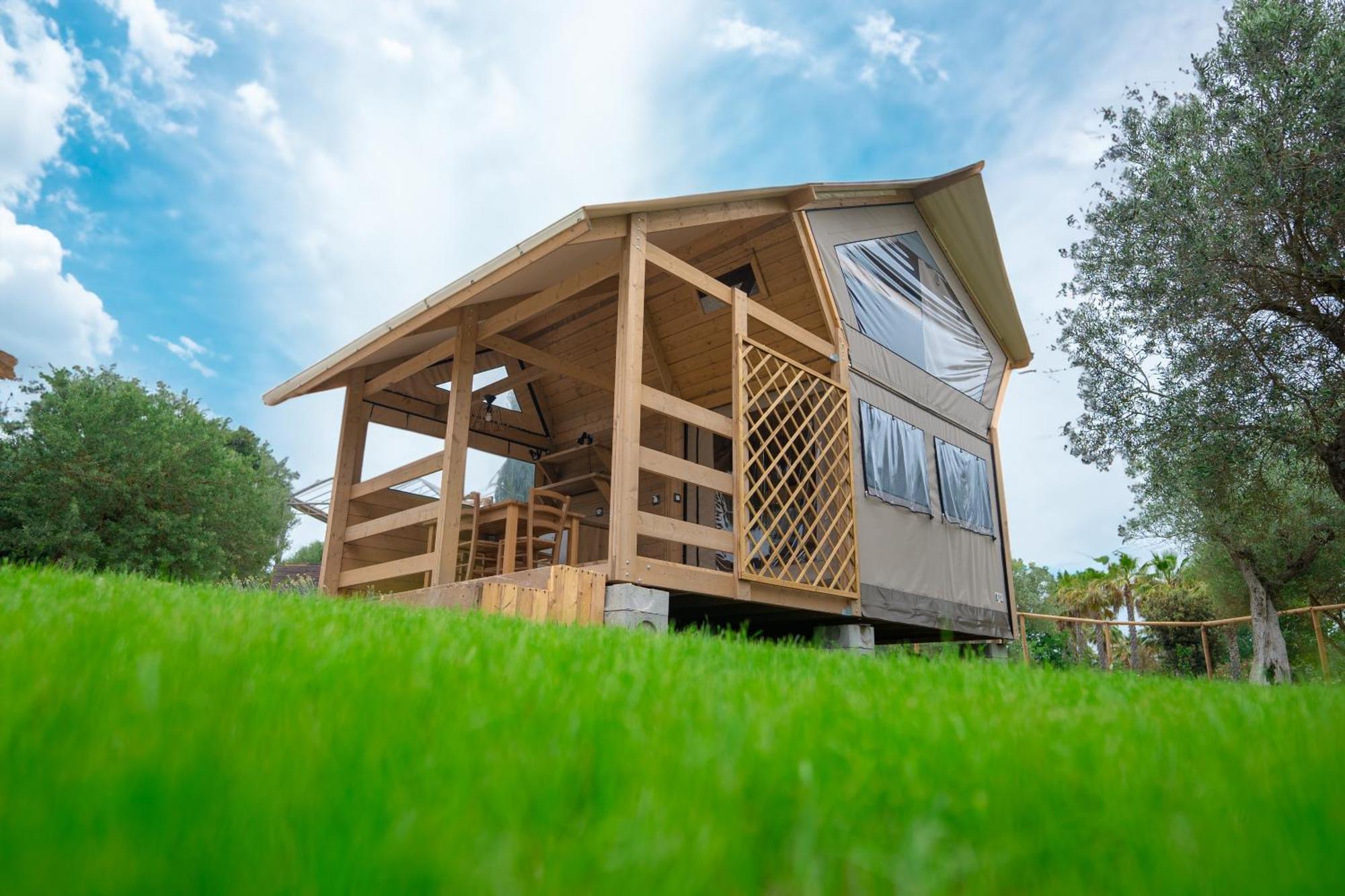 Agriglamping Butterfly House Sardegna Hotell Olmedo Exteriör bild