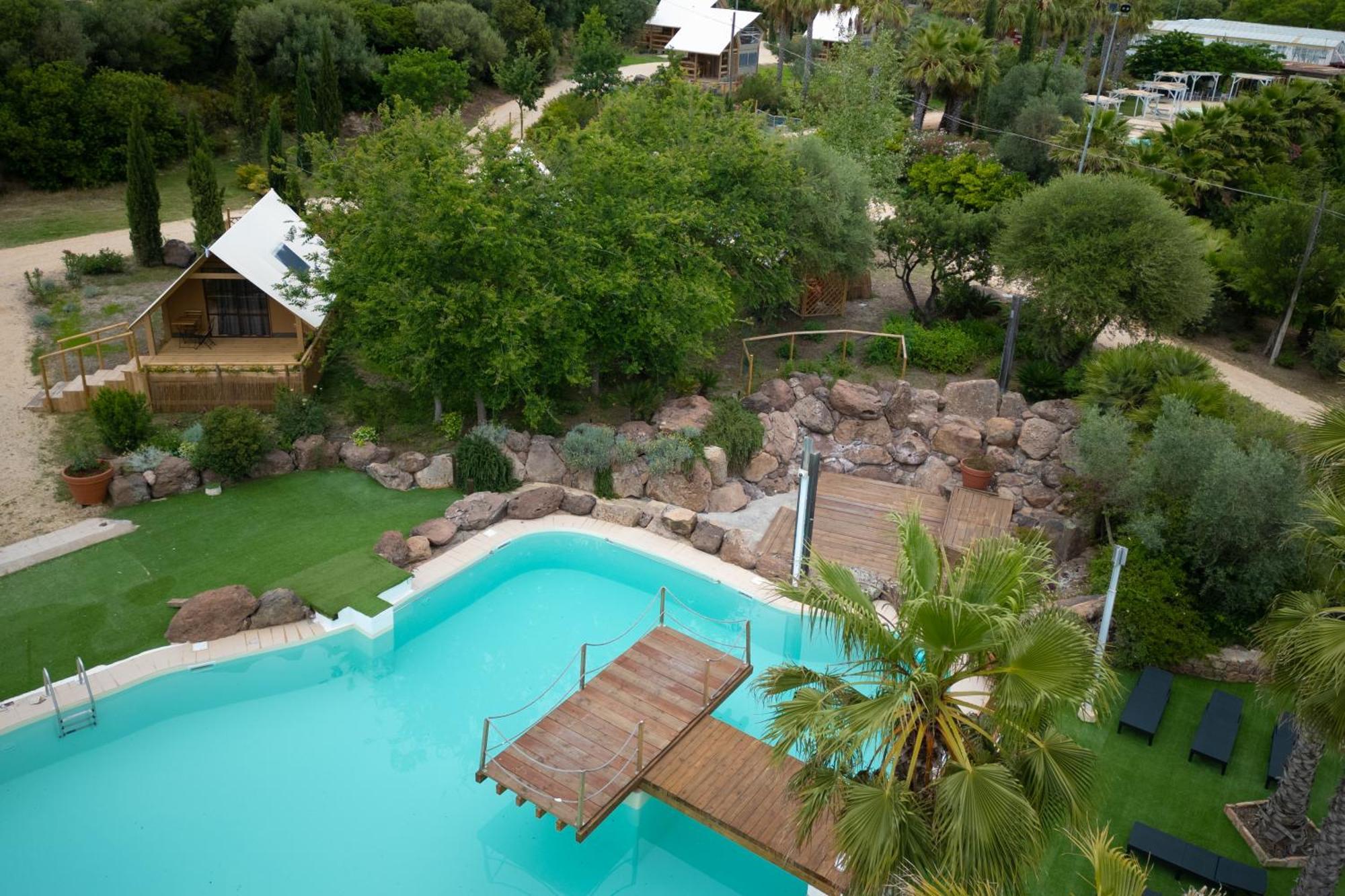 Agriglamping Butterfly House Sardegna Hotell Olmedo Exteriör bild