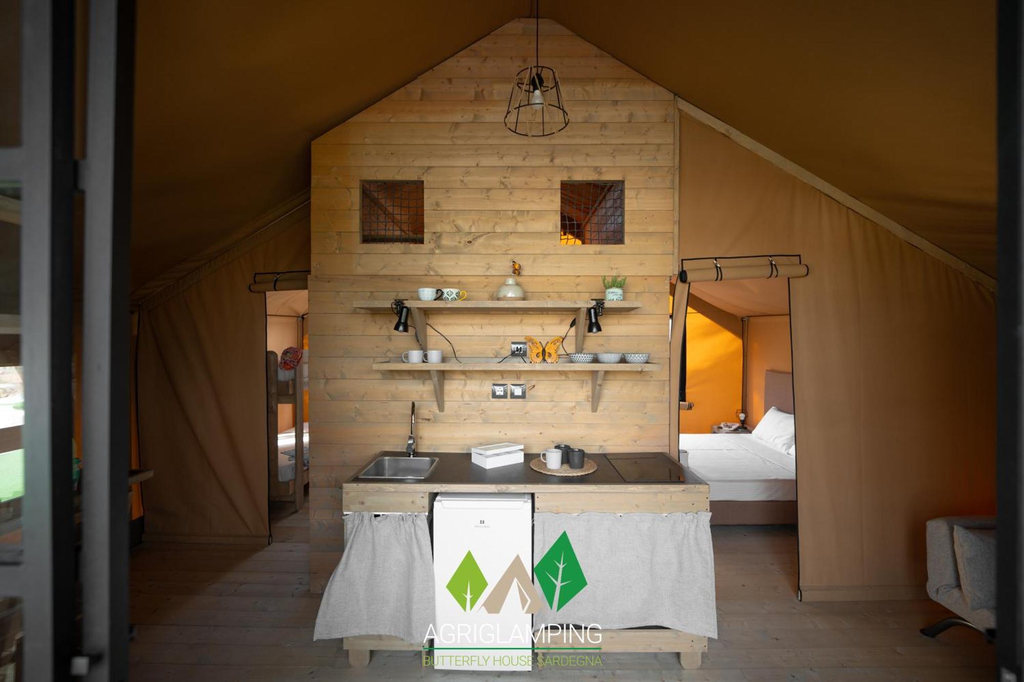 Agriglamping Butterfly House Sardegna Hotell Olmedo Exteriör bild